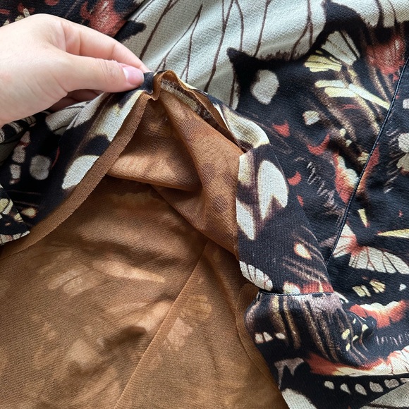 JEAN PAUL GAULTIER BUTTERFLY SKIRT - Picture 7 of 8